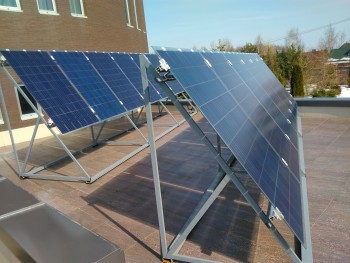 Установка солнечных батарей своими руками